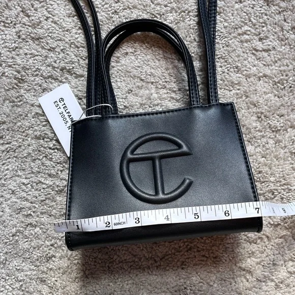 Telfar | NWT small black shopping bag mini purse - Picture 9 of 14